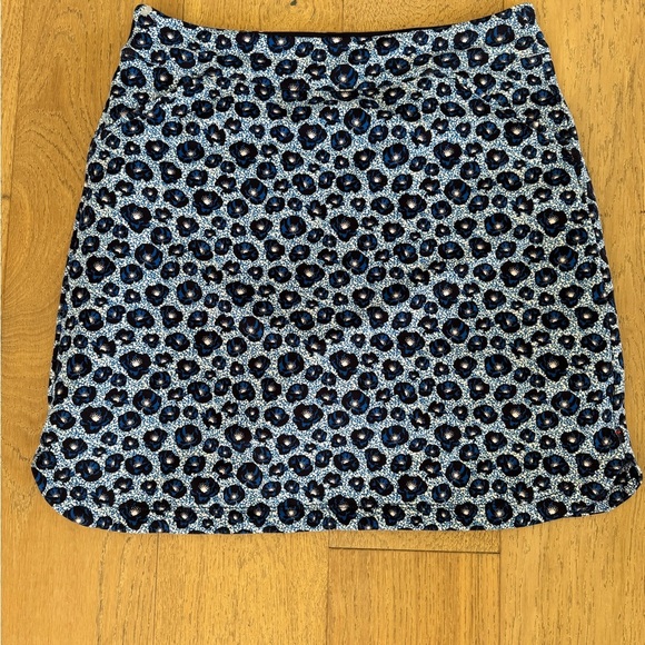 Peter MIllar Alice Petal hem Floral Ladies Blue Small Performance Golf Skort - Picture 1 of 4